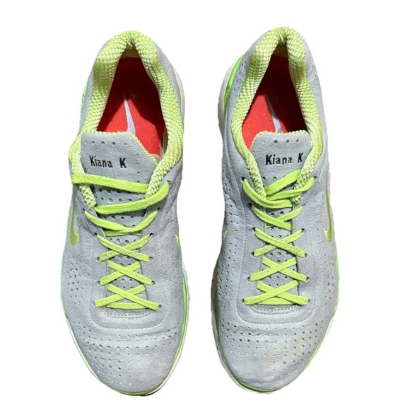 Nike Air Zoom Moire Green Gray Sneaker Trainers Women's Size 9 - Picture 5 of 8